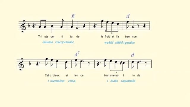 Tombe la neige - Salvatore Adamo [nuty i akordy] смотреть онлайн