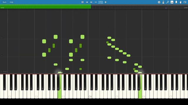 Rush E Fanchen's Arrangement- Piano Roll and Sheet Music смотреть онлайн