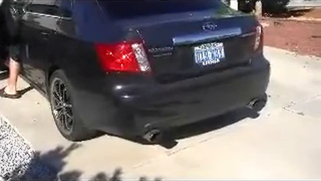 2010 SUBARU IMPREZA 2.5i BORLA HEADERS AND EXHAUST!!!! смотреть онлайн