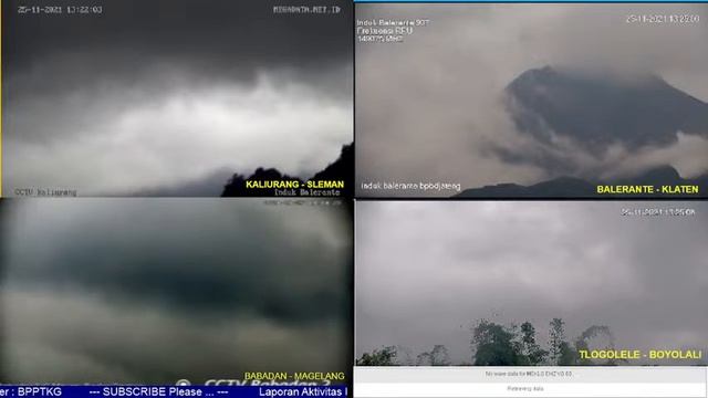 Live Streaming Merapi Volcano Eruption - Yogyakarta and Central Java, Indonesia 25-11-2021 смотреть онлайн