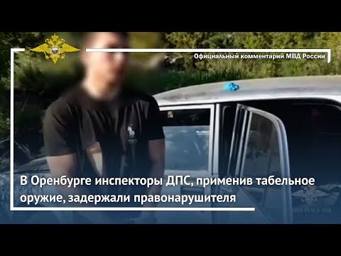 Ирина Волк: В Оренбурге инспекторы ДПС, применив табельное оружие, задержали правонарушителя смотреть онлайн
