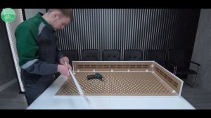 Сборка и монтаж декоративного экрана с боковинами и крышкой для навесного радиатора