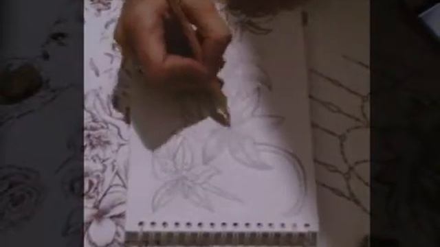 Роспись хной, Мехенди.Как рисовать лилии. смотреть онлайн