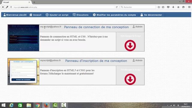 Trouver et télécharger des scripts php html gratuitement !! смотреть онлайн