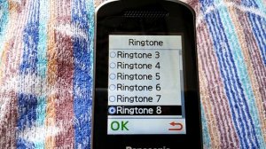 Мобильный телефон Panasonic KX-TU327.