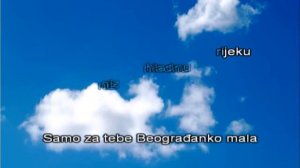 Halid Beslic - Beogradjanka - (matrica - karaoke)