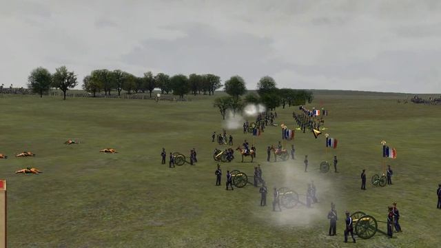 Scourge of War Waterloo multiplayer battle смотреть онлайн