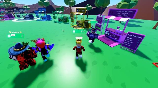 СИМУЛЯТОР ДОНАТА В РОБЛОКС! ROBLOX Donate Game ? смотреть онлайн