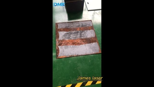 3000w Laser cleaning machine testing 1500~3000w смотреть онлайн