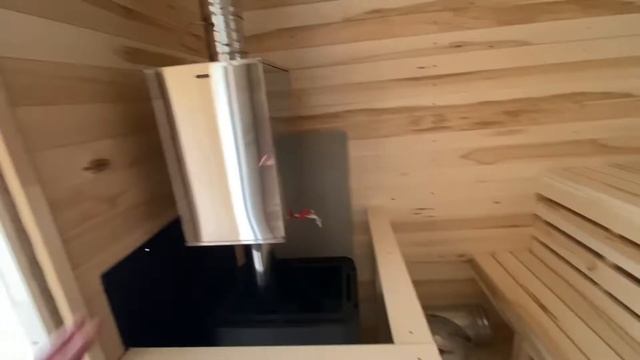 Баня от Иваныча 6х2,4 панорама, 2 отделения, парная из липы смотреть онлайн