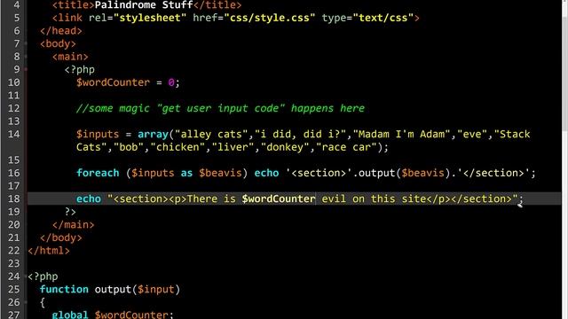 PHP is a Palindrome Part 3: Web Forms смотреть онлайн