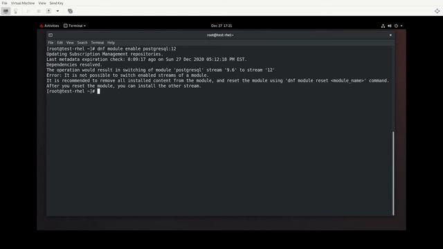 RHCSA v8 Practice Session: Work with package module streams смотреть онлайн