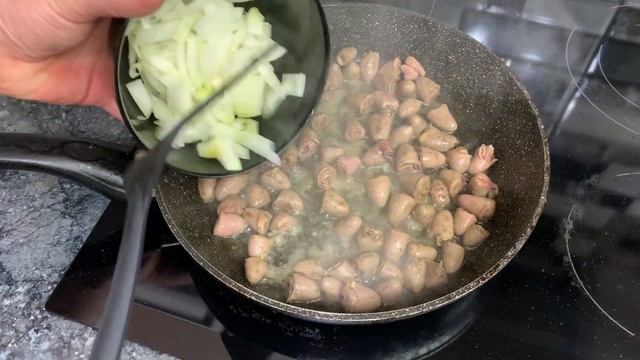 Паштет из куриных сердечек. Самый вкусный рецепт!