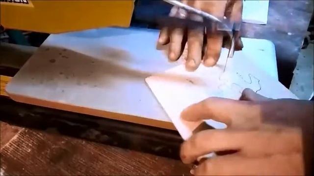 My first work on jigsaws Proxxon DSH смотреть онлайн