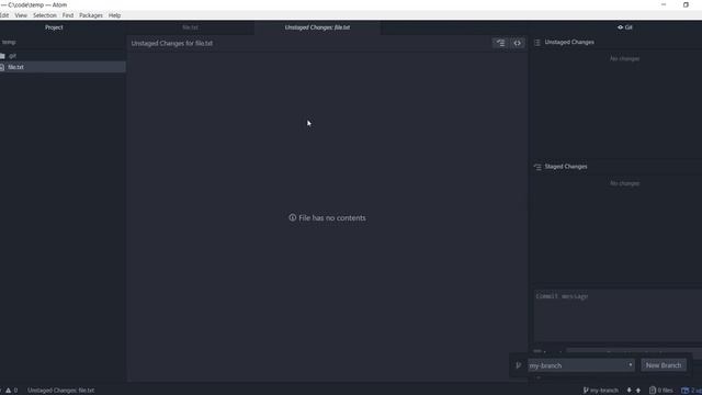 atom git branch bug смотреть онлайн