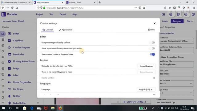 How to find KeyStore in kodular after new update. 100% live Proof by Online Tech Support. смотреть онлайн