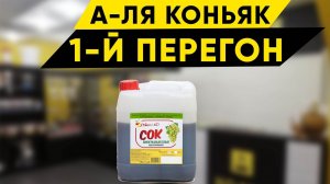 Первый перегон коньяка на Wein 6 pro
