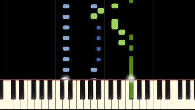 ABBA - MAMMA MIA - Easy Piano Tutorial смотреть онлайн
