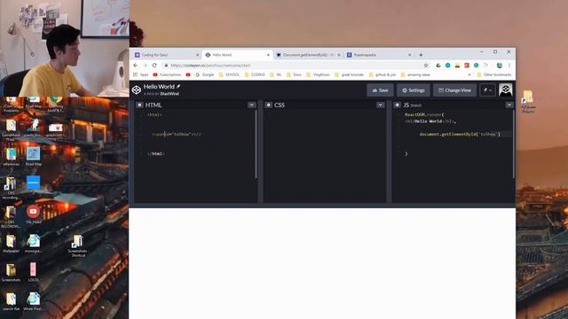 React Tutorial #1: Hello World & JSX смотреть онлайн