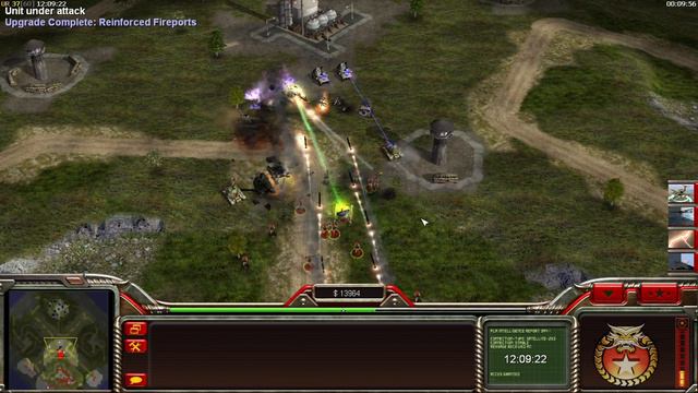 Overlord Tank vs USA High Tech (MOD OPERATION FIRESTORM) C&C Generals Zero Hour смотреть онлайн