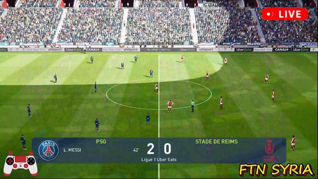 مباراة باريس سان جيرمان × ريمس - الدوري الفرنسي || 🎮 PES 2021 смотреть онлайн