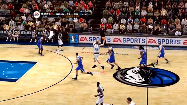 NBA Live 09 - Mavs vs Kings - Requested смотреть онлайн