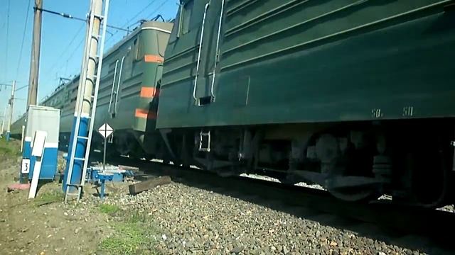 Сплотка электровозов ВЛ10К и ВЛ10У смотреть онлайн