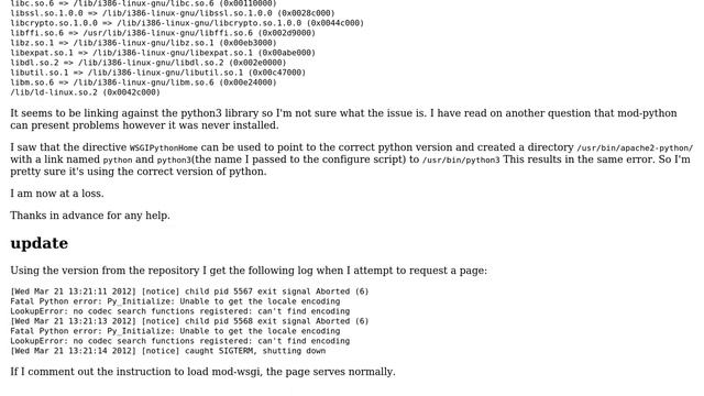DevOps & SysAdmins: Installing Mod-wsgi 3.3 for apache 2.2 and python 3.2 смотреть онлайн