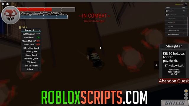 REAPER (ROBLOX) | HACK/SCRIPT | AUTO FARM & MORE! смотреть онлайн