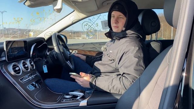 Mercedes-Benz C-Class из Японии обзор правый руль смотреть онлайн
