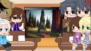 Реакция Гф на ТТ #гравити_фолз #гачаклуб #реакция