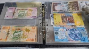 Моя коллекция банкнот мира за 3 года