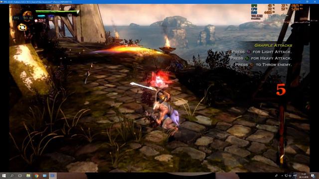 RCPS3 GOW Ascension DEMO | 8700k 5.3Ghz