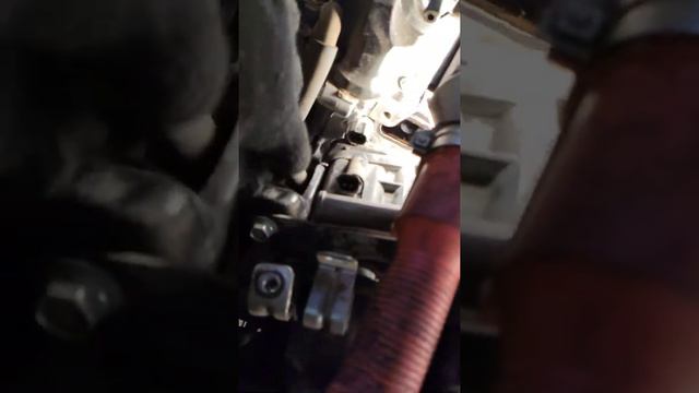 Снятие стартера на MITSUBISHI ASX