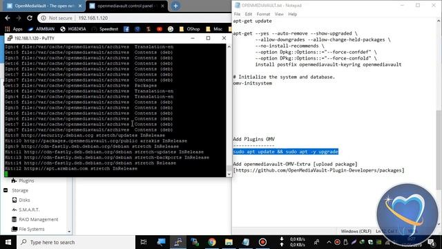 Install Openmediavault STB HG680P Armbian Linux смотреть онлайн