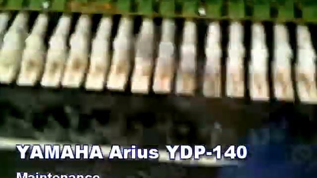 YAMAHA ARIUS YDP-140 Maintenance смотреть онлайн