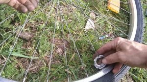 Как заменить спицы на заднем колесе велосипеда