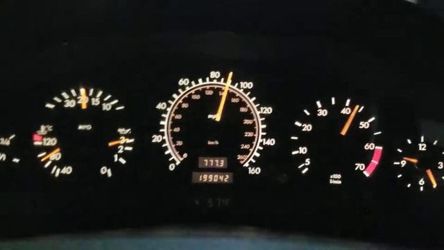 1997 Mercedes W140 S600 Acceleration