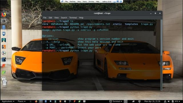 Trape install- How to Trape Trace Track people on internet with kali Linux 2018.1 смотреть онлайн