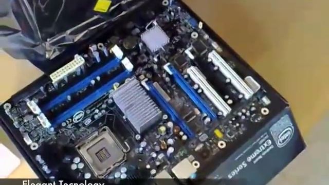 Intel dx38bt extreme & Asus 8800GT смотреть онлайн