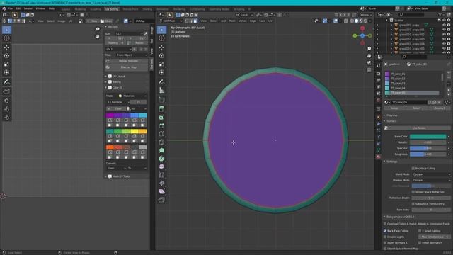 Blender - Color ID Map: Platform(TIMELAPSE) смотреть онлайн