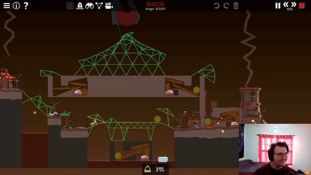 Building a RUBE GOLDBERG Machine in Poly Bridge 2 смотреть онлайн