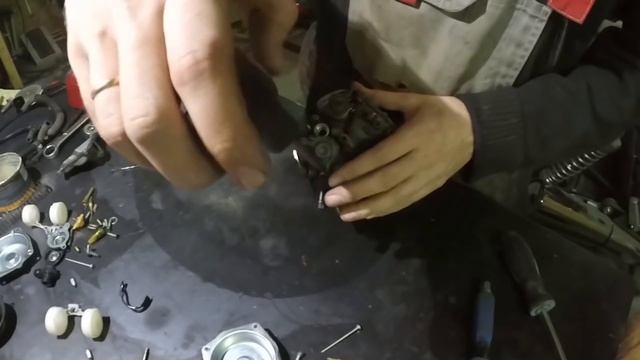 Honda STEED 400/600. Чистка настройка карбюраторов. смотреть онлайн