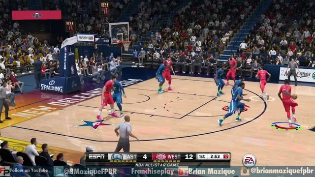 NBA Live 15 Gameplay - All Star Game смотреть онлайн