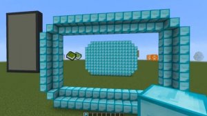 Как построить бриллиантовую кнопку в Minecraft