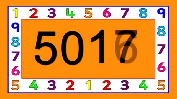 Numbers 1 to 10000 | Números de 1 a 10000 |1から10000までの数字 | 从1到10000的数字 | 10.000 Ito ABC