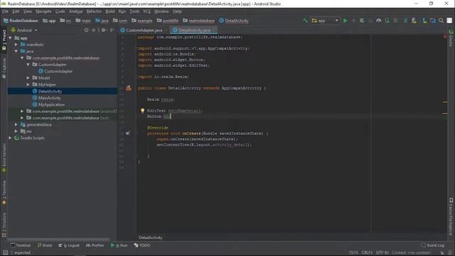 Android Database #4 | Realm database Update смотреть онлайн