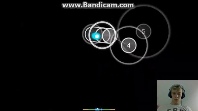 прохожу сложный (hard) уровень в OSU смотреть онлайн