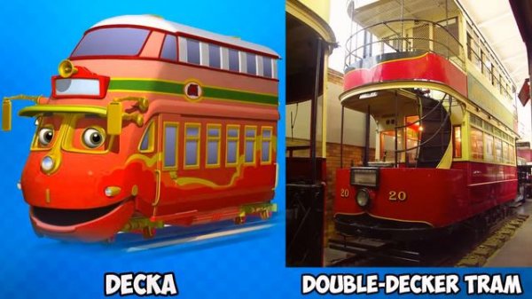 Chuggington trains in real life