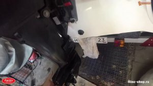 Установка датчика эхолота (структурсканер) на РИБ ФОРТИС 390